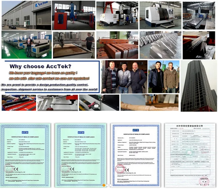 AccTek 400*400 мм 600*600 мм металлическая форма высокая скорость ЧПУ мини-модель машины делая с автоматический сменщик инструментов
