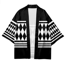 Anime Tokyo Avengers Cosplay T-shirt Cloak of Draken Manji Gang for Summer Haori Kimono Tee Men Short-sleeve