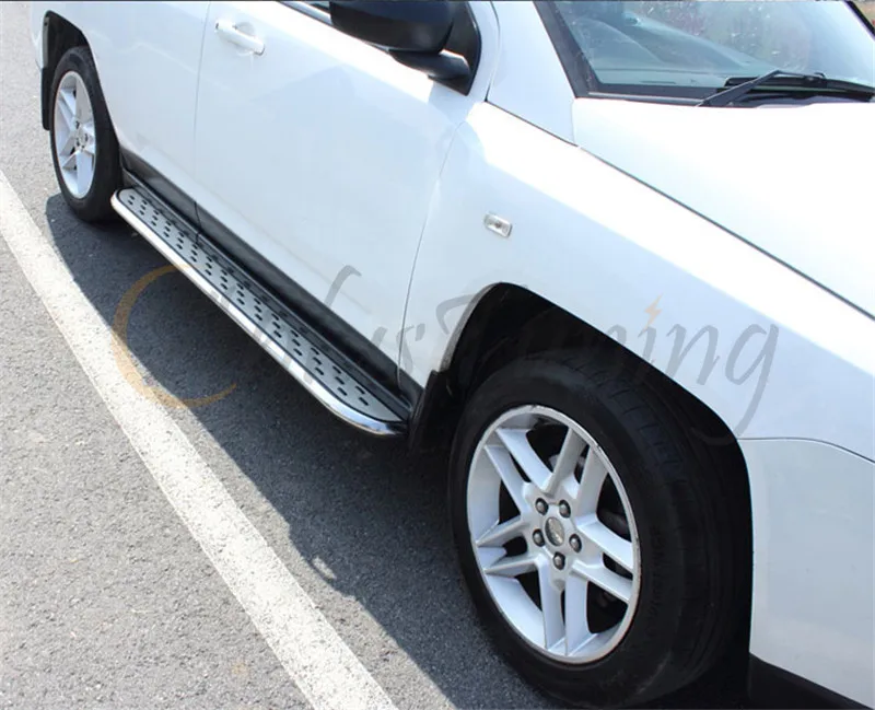 Новое поступление, шаг в сторону, подходит для Toyota RAV4, платформа, Беговая доска, Nerf бар, алюминиевая защита