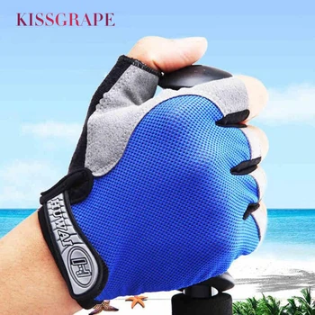 

Unisex Summer Half Finger Bike Bicycle Gloves Men Breathable Mesh Anti-Slip MTB Bike Gloves Outdoor Sports Cycling Glove Women