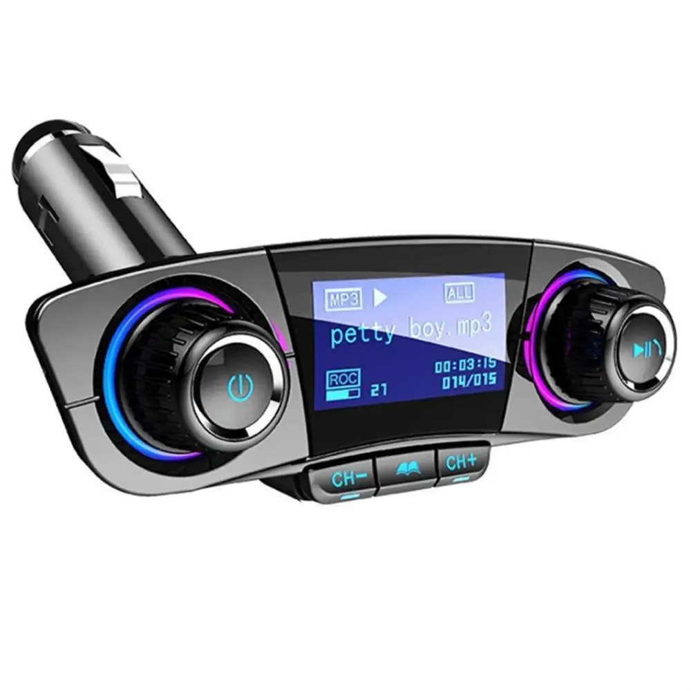 Car Mp3 Player Car Receiver U Disk 12V24V Universal Multi-Function Car Cigarette Lighter Car Charger