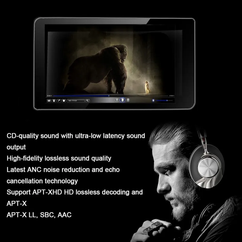 Bluetooth 5,0 передатчик приемник CSR8675 APTX HD LL Bt аудио музыка беспроводной USB адаптер 3,5 мм 3,5 AUX Jack/SPDIF/RCA для ТВ ПК