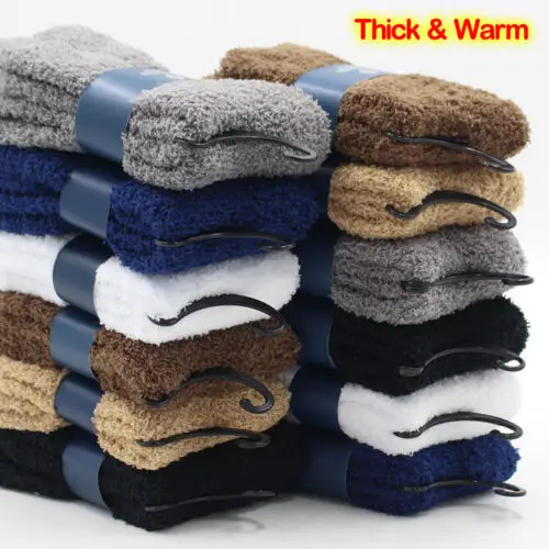 Пушистые Очень уютные кашемировые бархатные мягкие носки; зимние теплые домашние тапочки для мужчин и женщин; унисекс