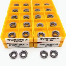 Outil de fraisage interne de tour, insertion en carbure E JS VP15TF, fraise CNC RPMT 10T3, outil de tournage RPMT