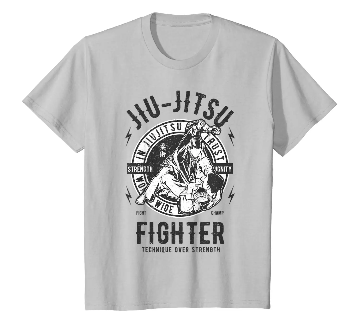Тематика Бразильское джиу-джитсу футболка для мальчиков и девочек Молодежная