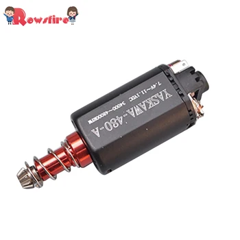 

New 480 Long-axis High Speed Custom Motor For XWE M4 No.2 Gearbox Modification Upgrade Water Gel Blaster - Black Red
