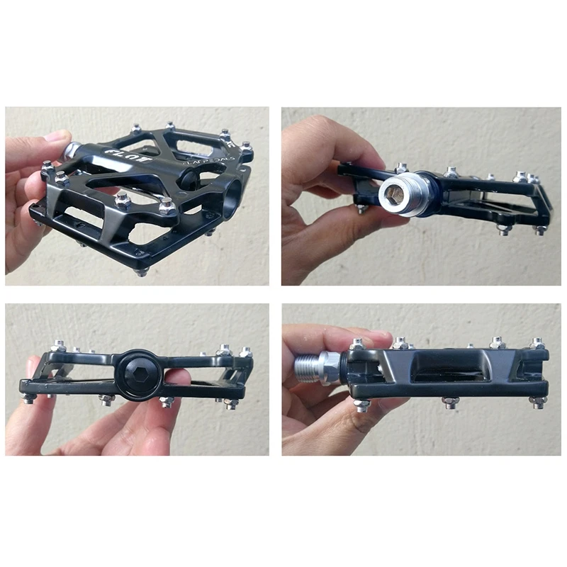 SHANMASHI велосипедные педали супер широкие 3 подшипника велосипедные педали алюминиевый сплав противоскользящая платформа для горного велосипеда