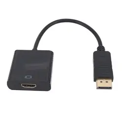 Напрямую от производителя, большие размеры, DP поворачивается HDMI Трансвертер DP to HDMI высокой четкости адаптер кабель Поддержка настройки под