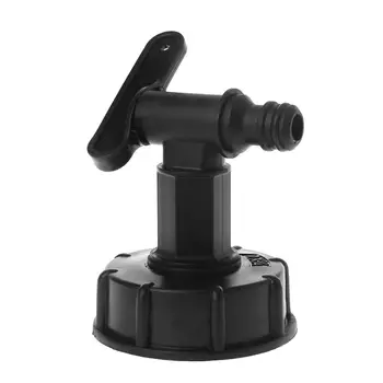 

1000L IBC To 1/2\" (15mm) Water Tank Hose Yard Adapter Fittings With Switch