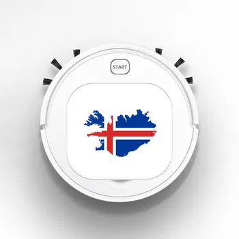 

Robot Vacuum Cleaner Sweep and Wet Mopping Simultaneously For Hard Floors&Carpet Run 120mins Automatically Charge Iceland Map