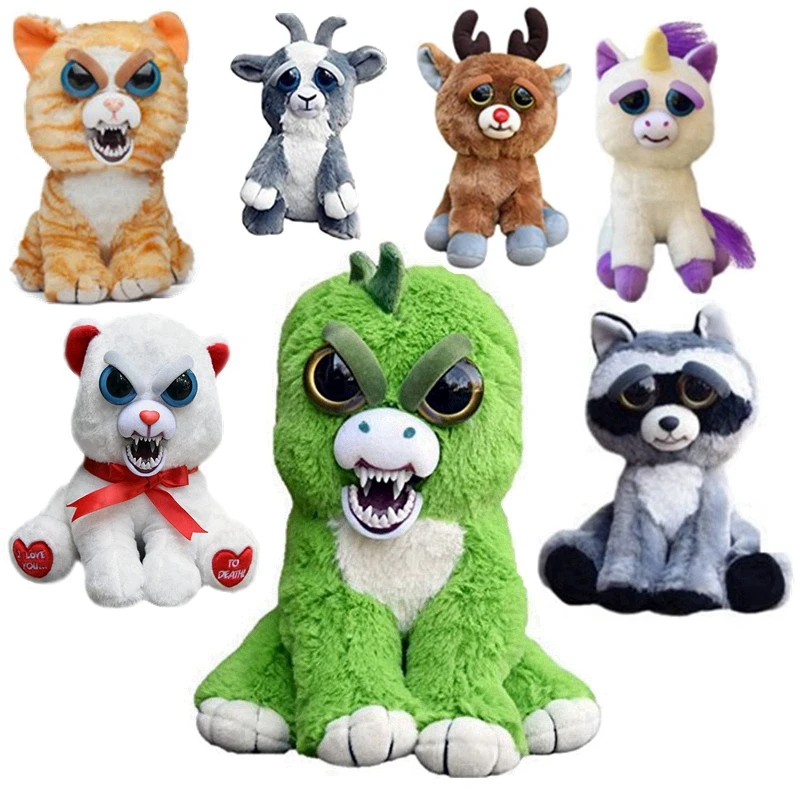 

Fnaf Feisty Dinosaur Dog Elephant Stuffed & Plush Animals Panada PETS Doll Toy With Keychain