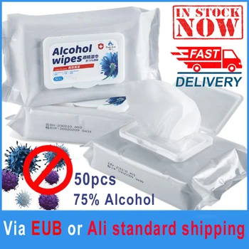 

Cleaning Tissue Box Portable Disinfection Antiseptic Pads Alcohol Swabs Wet Wipes Skin Cleaning Care Sterilization First Aid