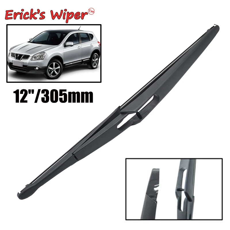 Erick's Wiper 12" Rear Wiper Blade For Nissan Qashqai +2 Dualis J10