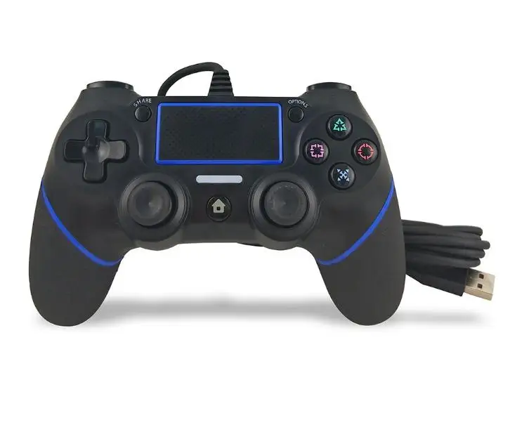 Проводной игровой контроллер для PS4 контроллер для sony Playstation 4 для DualShock Вибрационный джойстик геймпады для игровой станции 4