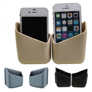 

2pcs Car Organizer Auto Truck Pillar Storage Box Cigarette Phone Glasses IC Card Holder Organizers Bag Car Accessories