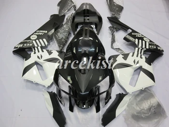 

4Gifts Injection Mold New ABS Motorcycle Full Fairings kit Fit for HONDA CBR600RR F5 2005 2006 05 06 Bodywork set white black