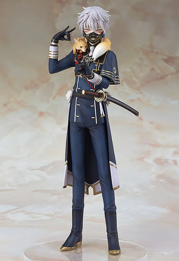 Аниме игра Touken Ranbu Online или Nakigitsune 1/8 предварительно окрашенная экшн-фигурка из ПВХ