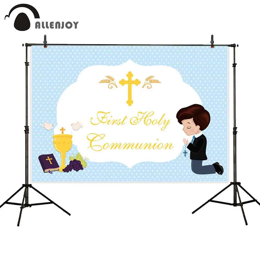 Allenjoy фон для фотосъемки розовый синий детский фон для первого причастия вечерние фоны для фотосессии