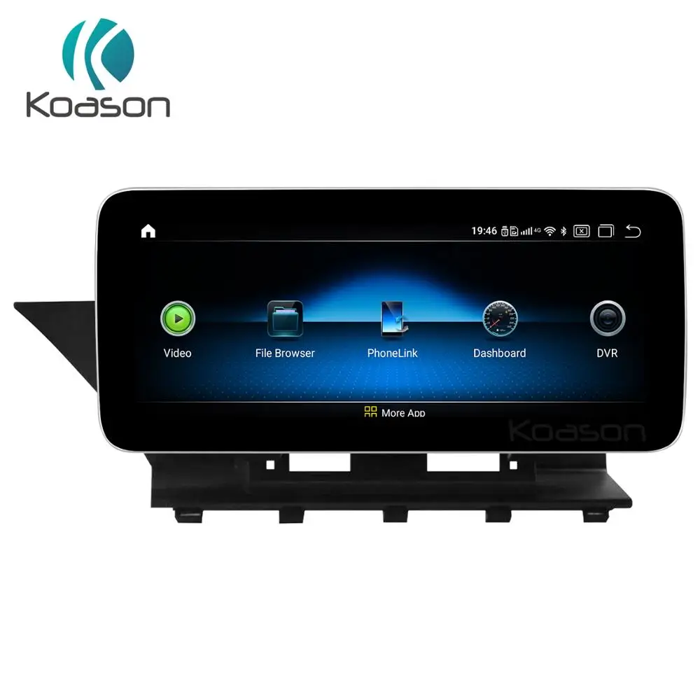 Koason Автомобильный gps навигатор сенсорный экран Qualcomm10.25 дюймов экран для Mercedes Benz GLK 2009- автомобильный мультимедийный плеер