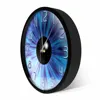 Blue Evil Eye Iris Pupil Printed Wall Clock For Eye Clinic Optician Artwork Decor Silent Wall Watch Eye Doctor Optometrist Gift 6