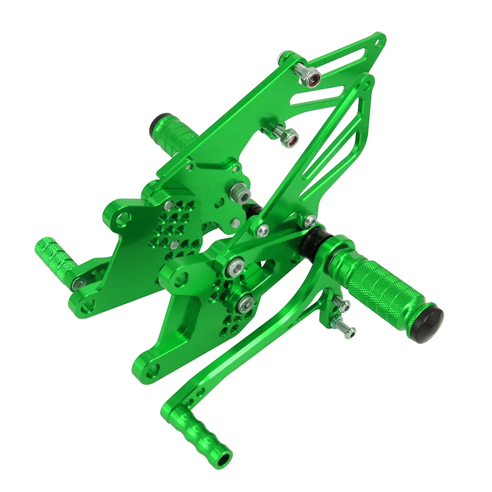 Мотоцикл с ЧПУ Регулируемый заготовка подножки подножек педали для Kawasaki ZX-10R ZX 10R