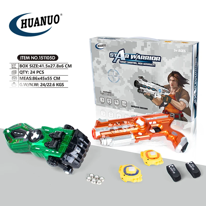 

Laser gun, infrared sensor toy set, camouflage pistol and robot infrared sensor game set, outdoor indoor multiplayer game set