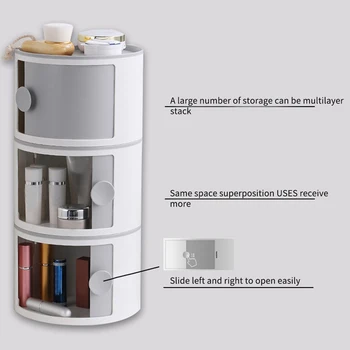 

Mobile Phone Tissue Holder Bathroom Accessory Home Hotel Corner Storage Box Wall Mounted Space Saving Multilayer Superposition