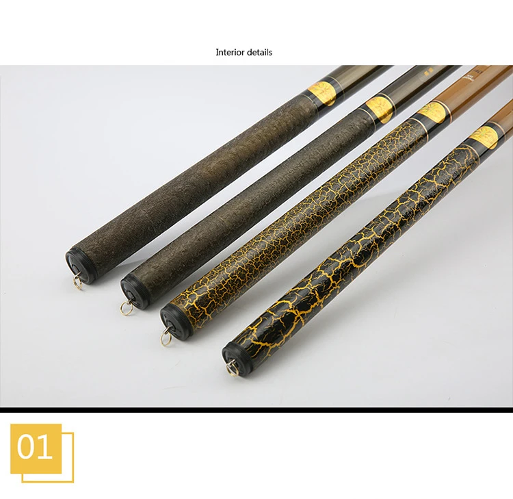 High Quality Thread FRP Fishing Rod Telescopic Hard Fishing Pole for Stream Freshwater