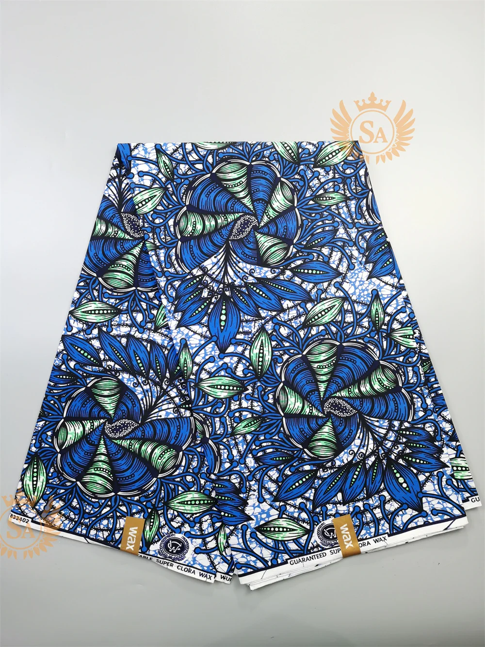 2021 New High Quality African Super-W Real Wax Fabric Soft 6 Yards Pagne Wax Ankara Nigerian Cotton Textile Fabric 24 2021 New High Quality African Super-W Real Wax Fabric Soft 6 Yards Pagne Wax Ankara Nigerian Cotton Textile Fabric