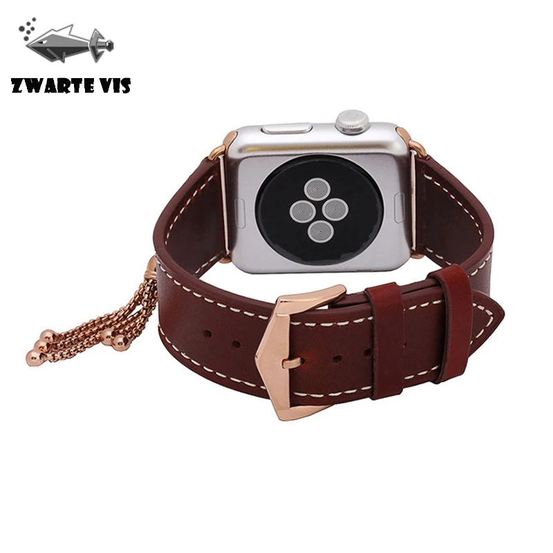 Для часов pple 5 кожаный ремешок для умных часов pple для iwatch5 4 3 2 1 модная кожа для ремешка pple 44 мм 42 мм 40 мм 38 мм