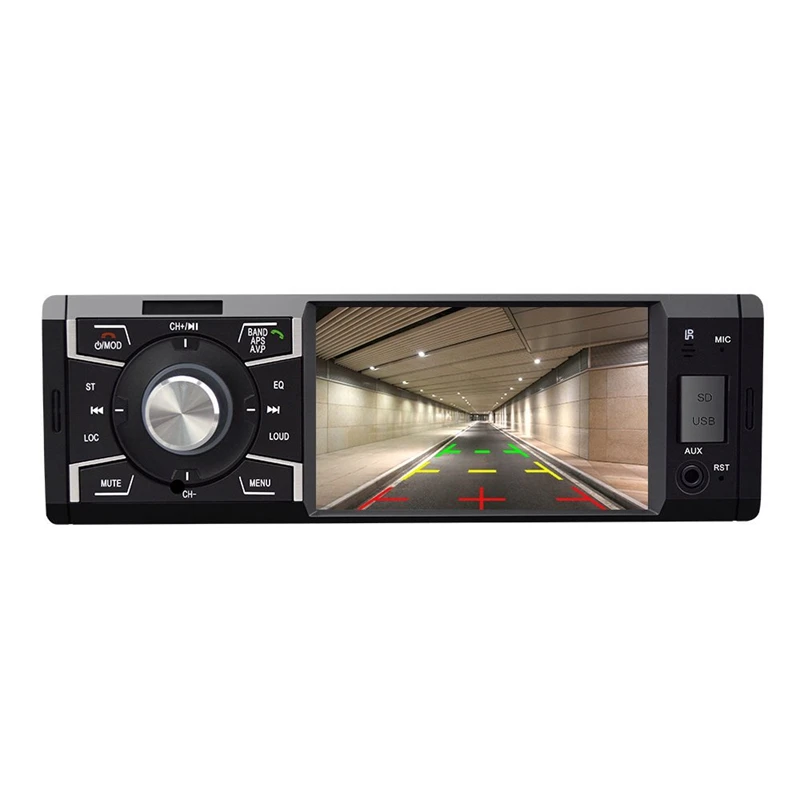 Car Stereo with Bluetooth Single Din FM Radio for Car and MP5 Player USB/SD/AUX/FM Receiver Wireless Remote Control,Backup Came