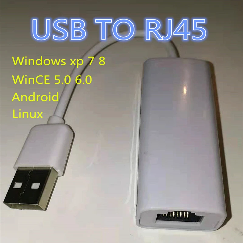 USB 2 0 к RJ45 Ethernet Lan dapter сетевая карта для Win7 Android компьютера настольного ноутбука