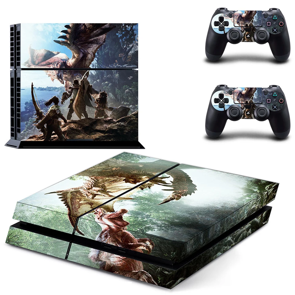 DPTM2393 PS4 виниловая кожа для sony Playstation 4 контроллер консоли наклейка и 2 контроллера наклейка на джойстик - Цвет: DPTM2393