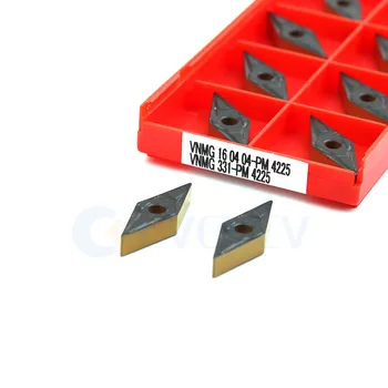 

VNMG160404 PM 4225 VNMG160404 PM 4240 VNMG160408 PM 4225 VNMG160408 PM 4240 100%original Carbide insert CNC lathe Turning insert