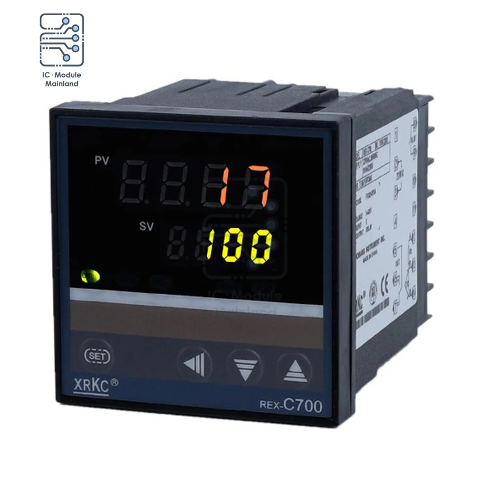 Умный регулятор температуры цифровой PID REX термопара SSR + SSR40DA 40 А Φ 220 В |