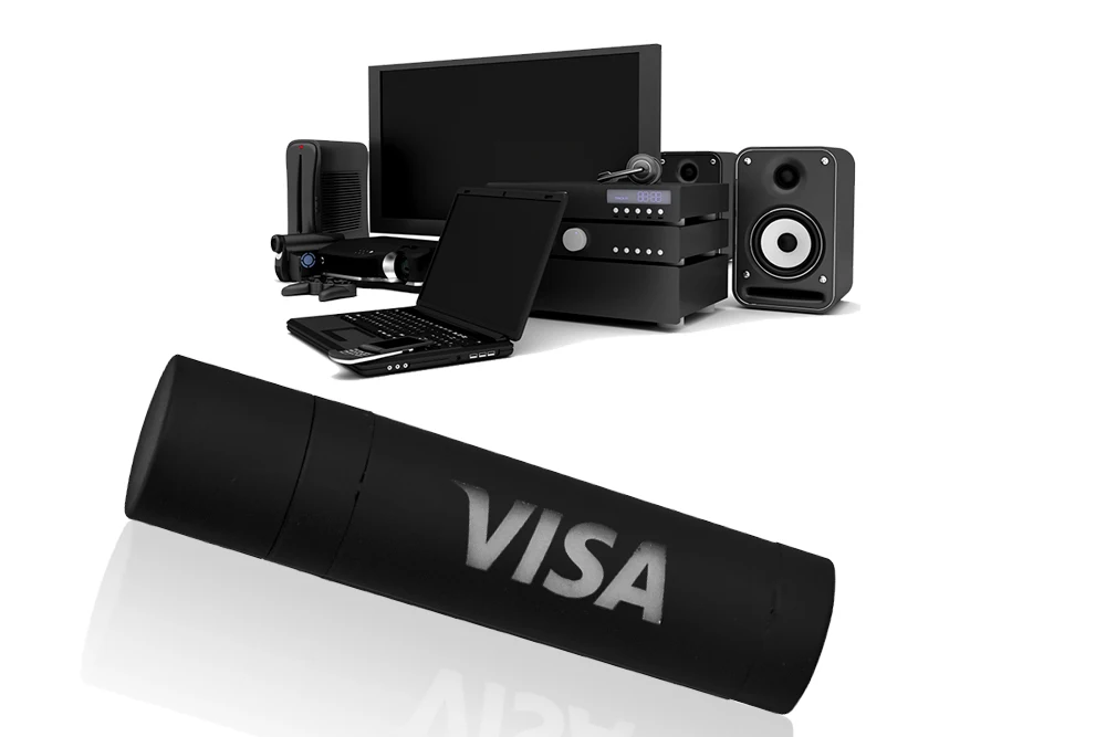 JASTER светодиодный USB flash Персонализация USB 2,0 черный пластиковый эллипсовый накопитель 4 ГБ 8 ГБ 16 ГБ 32 ГБ 64 ГБ 128 ГБ закругленная USB палочка для создания логотипа