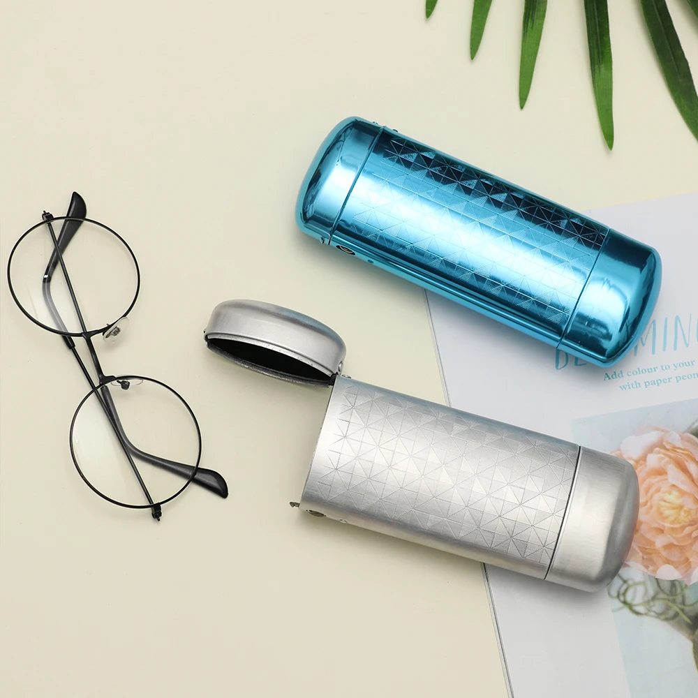Mode Hard Metal Aluminium Rooster Brillenkoker Capsule Brillen Case Protector Voor Glazen Opslag Gereedschap - AliExpress Mobile