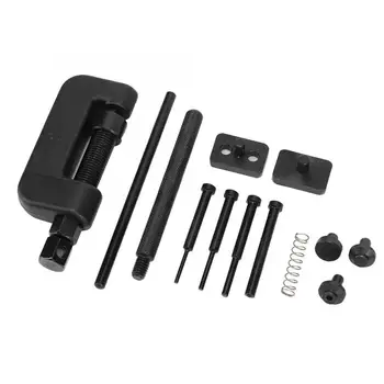 

Motorcycle Chain Breaker Splitter Link Riveter Car Disassembly Tool Universal Set Riveting Tool keys for auto repair