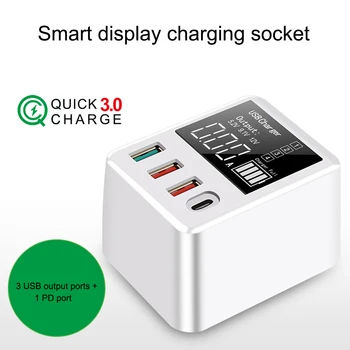 

Portable Mini USB Type C Charger 30W Quick Charge QC4.0 QC3.0 Phone Charger USB Charger for iPhone X Samsung Adapter