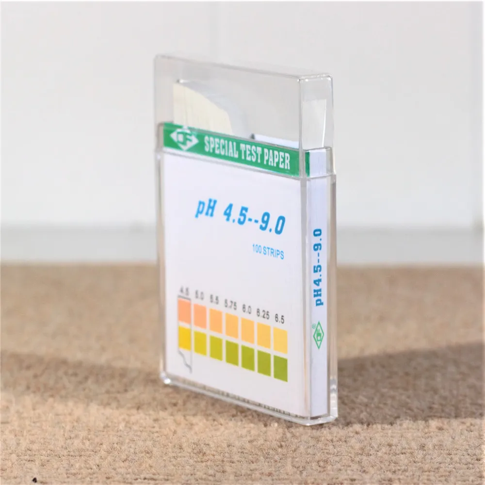 100pcs Laboratory Household PH Test Strip Paper Indicator PH0-144.5-9 Test Paper For Water Saliva and Urine Testing Measuring (8)