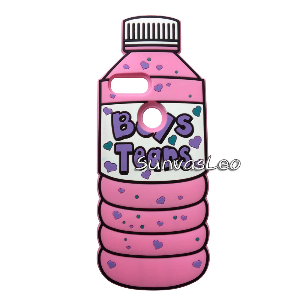 Pink Boys Tears Для huawei P Smart() 5,6" 3D чехол, мягкий силиконовый чехол с мультипликационным принтом единорога, Счастливого кота, чехол для huawei Honor 9 Lite - Цвет: Pink Boys Tears