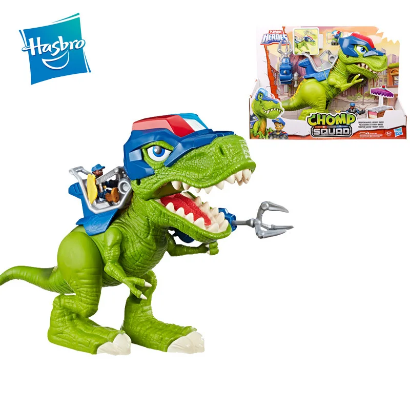 Hasbro экшн-игрушка фигуры динозавров Спасательная команда chomp отряд duty car серия звук и свет специальные полицейские тиранты модель дракона