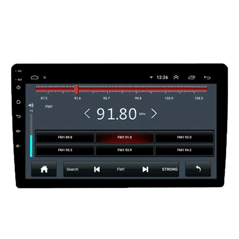 2 DIN 10,1 дюймов сенсорный экран Android 8,1 Автомобильная Стерео gps навигация WiFi bluetooth 4,0 FM радио MP5 мультимедийный плеер универсальный