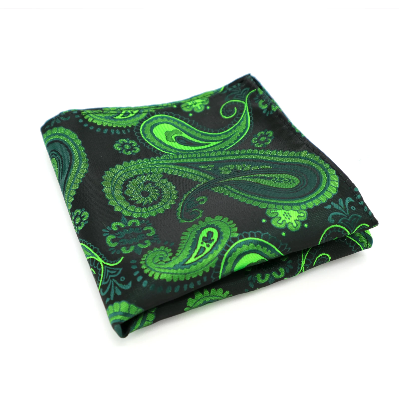 F079 PAISLEY 61-80 винтажные мужские шелковые носовые платки с узором пейсли в полоску, в горошек, карманные квадраты для костюмов, курток, свадеб, вечеринок, бизнеса - Цвет: F079 PAISLEY