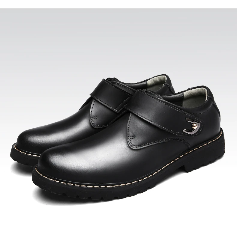 Brand Handmade Breathable Men's Oxford Shoes Top Quality Dress Shoes Men Flats Fashion Genuine Leather Casual Men Shoes