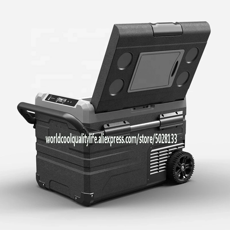TWW55L Alpicool Car Refrigerator 12V Compressor Portable Freezer Cooler Fridge Quick Refrigeration Travel Outdoor Picnic Cool