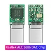 Realtek ALC5686 USB Type C DAC усилитель для наушников 16-32 Ом с 3,5 мм выходом SNR 125 дБ PCM 32b/384 кГц для Android, Windows10, MacBook ► Фото 2/5