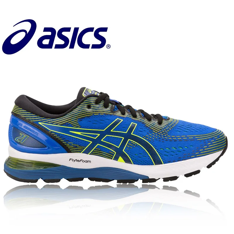 Новые ASICS-Gel-Nimbus 21 мужские кроссовки Asics мужская спортивная обувь для бега гель Nimbus 21 мужские s - Цвет: 1-4