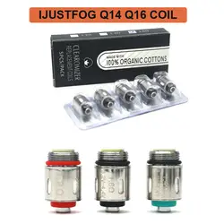 30 шт. vapesoon Замена justfog катушки головы 1.2ohm 1.4ohm 1.6ohm ядро для Justfog C14 Q14 Q16 P16A fog1 Vaper Kit