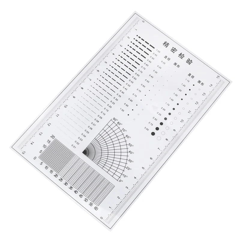 Transparent Point Gauge Dots Cross Line Compass Calibration Ruler Microscope Micrometer Appearance Inspection Gauge Scratch microscope micrometer